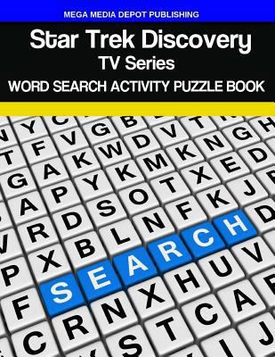 Paperback Star Trek Discovery TV Series Word Search Activity Puzzle Book