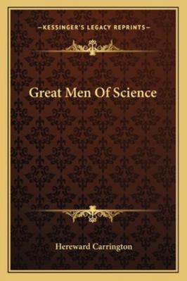 Great Men Of Science 1162980176 Book Cover