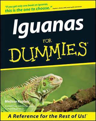 Iguanas for Dummies (For Dummies Series) B003156AP0 Book Cover