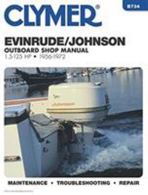 Clymer Evinrude/Johnson Outboard Shop Manual 1.... 0892874139 Book Cover