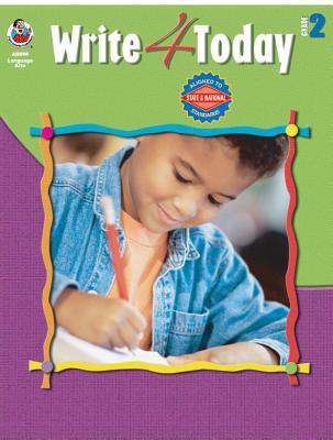 Write 4 Today, Grade 2 0768232228 Book Cover