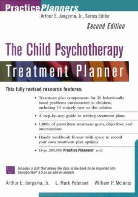 The Child Psychotherapy Treatment Planner 0471347655 Book Cover