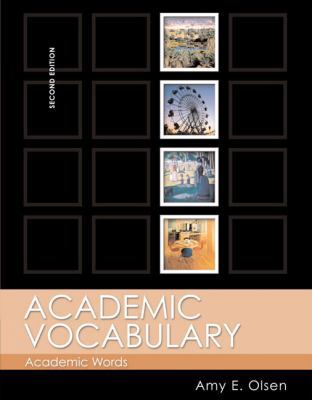 Academic Vocabulary: Academic Words 0321142594 Book Cover
