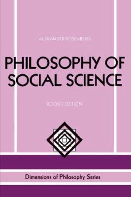 Philosophy Of Social Science 2E Second Edition ... 0813326605 Book Cover