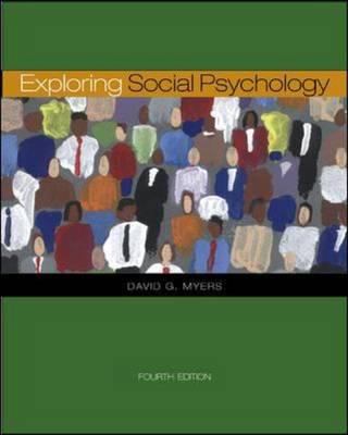 Exploring Social Psychology 0073531871 Book Cover