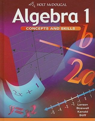 Algebra 1: Concepts and Skills: Student Edition... 0547008333 Book Cover