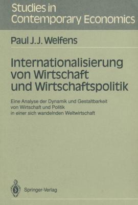 Internationalisierung Von Wirtschaft Und Wirtsc... [German] 3540525114 Book Cover