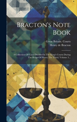 Bracton's Note Book: A Collection Of Cases Deci... [Latin] 1020425830 Book Cover