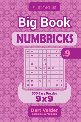Sudoku Big Book Numbricks - 500 Easy Puzzles 9x... B0849V57CL Book Cover