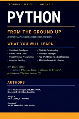 Python from the Ground Up: A Complete, Practica... B0HDTZWJVG Book Cover