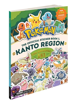 Pokémon the Official Sticker Book of the Kanto ... 1604382570 Book Cover