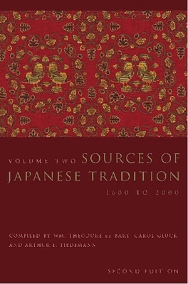 Sources of Japanese Tradition: From Earliest Ti... 0231121385 Book Cover