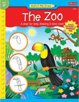 Watch Me Draw: The Zoo 1420689193 Book Cover