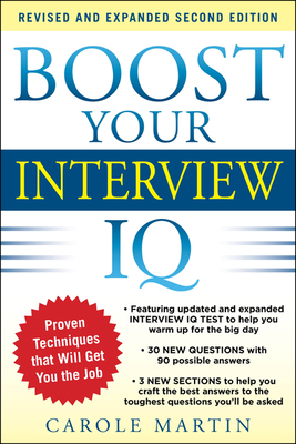 Boost Your Interview IQ 2/E 0071797467 Book Cover