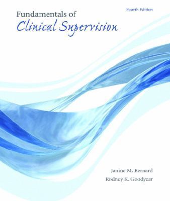 Fundamentals of Clinical Supervision 0205591787 Book Cover