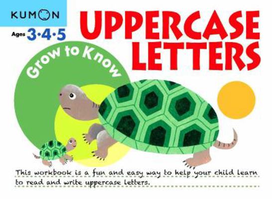 Uppercase Letters Ages 3-5 1941082203 Book Cover