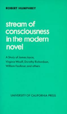 Stream of Consciousness in the Modern Novel 0520005856 Book Cover