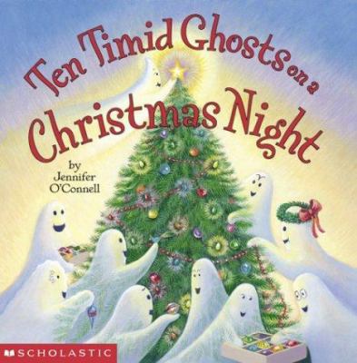 Ten Timid Ghosts On A Christmas Night (Read Wit... 0439395534 Book Cover