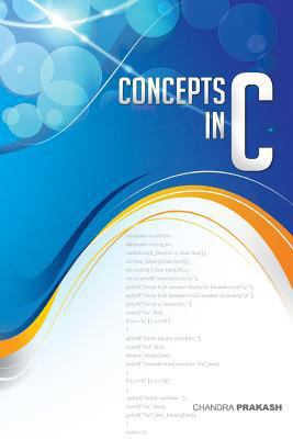 Concepts In C 1495211703 Book Cover