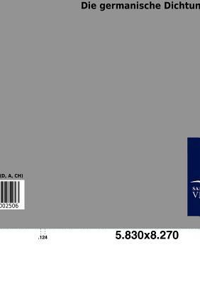 Die Germanische Dichtung [German] 384600250X Book Cover
