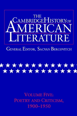 The Cambridge History of American Literature 0521301092 Book Cover