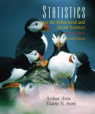 Statistics for the Behavioral and Social Sciences 0130261866 Book Cover