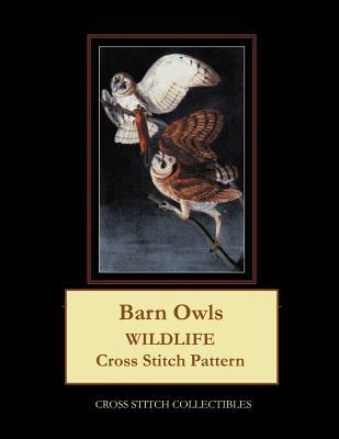 Barn Owls: Wildlife Cross Stitch Pattern [Large Print] 1090163940 Book Cover