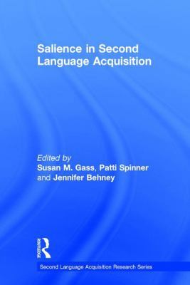 Salience in Second Language Acquisition 1138225673 Book Cover