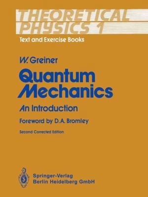 Quantum Mechanics: An Introduction 3662303752 Book Cover