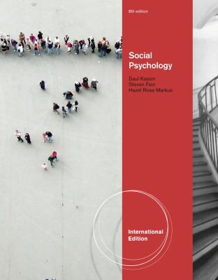 Social Psychology 0840031726 Book Cover