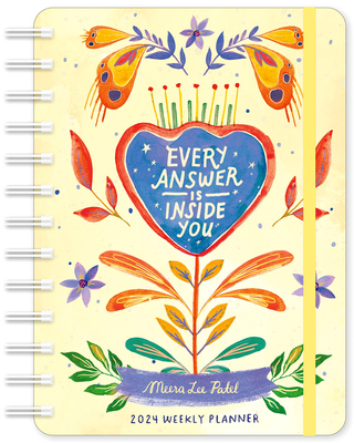 Meera Lee Patel 2024 Weekly Planner: Every Answ... 1631369741 Book Cover