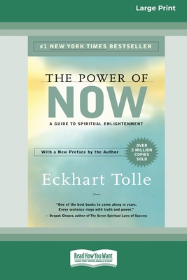 The Power of Now: A Guide to Spiritual Enlighte... [Large Print] 0369304233 Book Cover