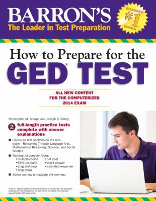 How to Prepare for the GED® Test: All New Conte... 143800267X Book Cover