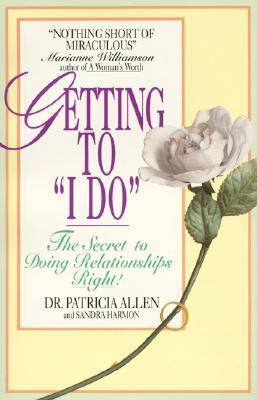 Getting to 'i Do' 0380718154 Book Cover
