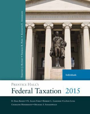 Prentice Hall's Federal Taxation 2015 Individuals 013377208X Book Cover