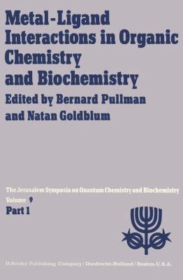 Metal-Ligand Interactions in Organic Chemistry ... 9401011729 Book Cover