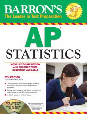 Barron's AP Statistics [With CDROM] B00CC6E20Y Book Cover