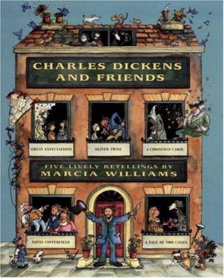 Charles Dickens and Friends: Five Lively Retell... 0763619051 Book Cover