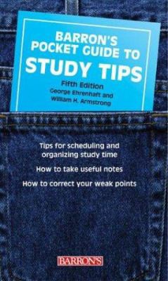 Barron's Pocket Guide to Study Tips 0764126938 Book Cover