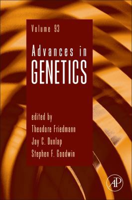 Advances in Genetics: Volume 93 0128048018 Book Cover