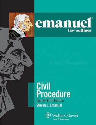 Emanuel Law Outlines for Civil Procedure 1454840889 Book Cover