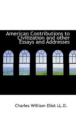 American Contributions to Civilization and Othe... [Large Print] 1115218867 Book Cover