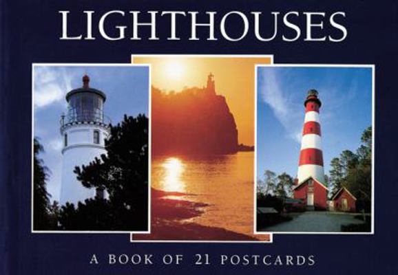 Lighthouses: A Book of 21 Postcards 1563137542 Book Cover