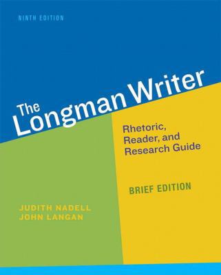 Longman Writer, The, Brief Edition (9th Edition) 0321914333 Book Cover
