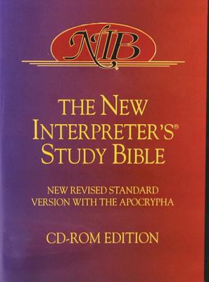 New Interpreter's Study Bible-NRSV [With CDROM] 068702496X Book Cover