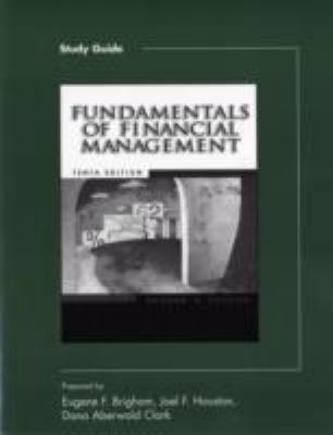 Study Guide for Brigham/Houston's Fundamentals ... 0324178328 Book Cover