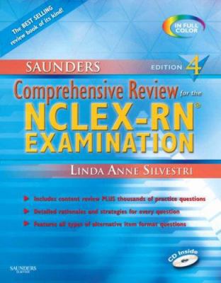 Saunders Comprehensive Review for the Nclex-Rn(... B0082PP49C Book Cover