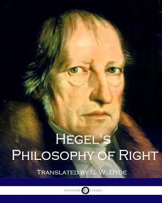 Hegel's Philosophy of Right 1536822132 Book Cover