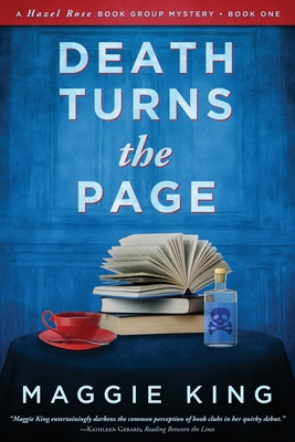 Death Turns the Page: A Hazel Rose Book Group M... B0DMDVM47R Book Cover