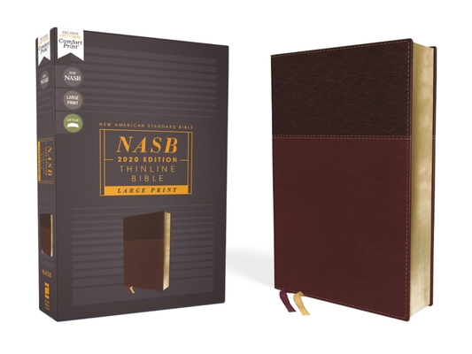 Nasb, Thinline Bible, Large Print, Leathersoft,... [Large Print] 0310455677 Book Cover